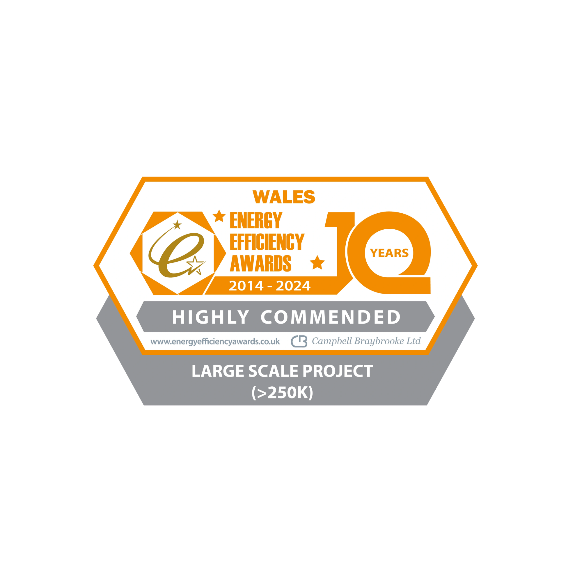 Regional Large Scale Project, Wales Energy Efficiency Awards 2024