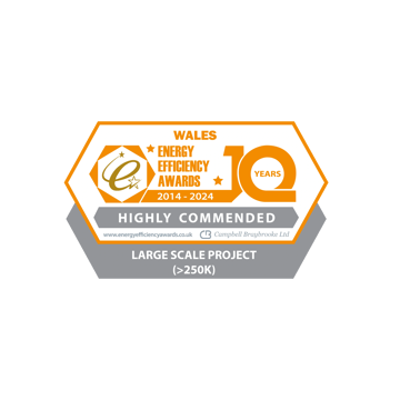 Regional Large Scale Project, Wales Energy Efficiency Awards 2024